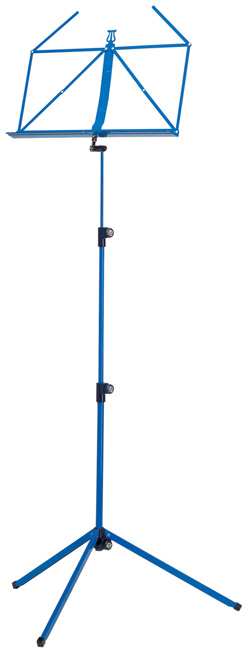 K&M Rainbow Music Stand<br>Blue