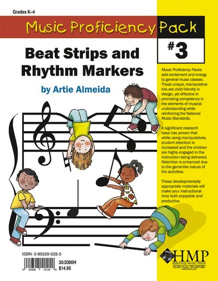 Music Proficiency Pack <!-- 03 -->#3 - Beat Strips and Rhythm Markers<br>Artie Almeida