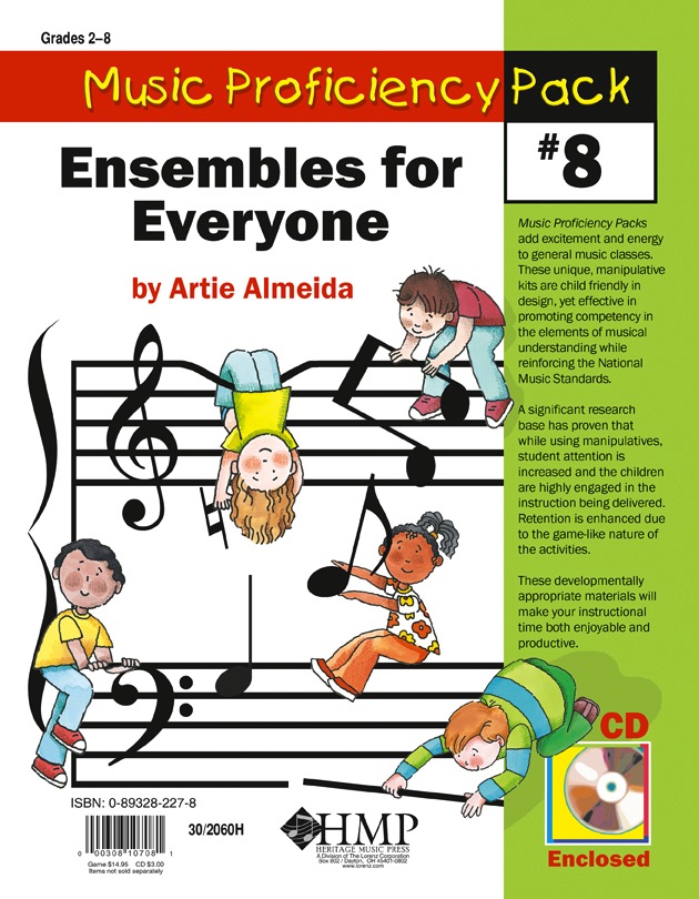 Music Proficiency Pack <!-- 08 -->#8 - Ensembles for Everyone<br>Artie Almeida