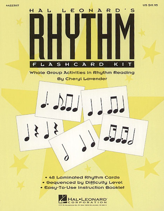 Hal Leonard's Rhythm Flashcard Kit: Volume 1<br>Cheryl Lavender