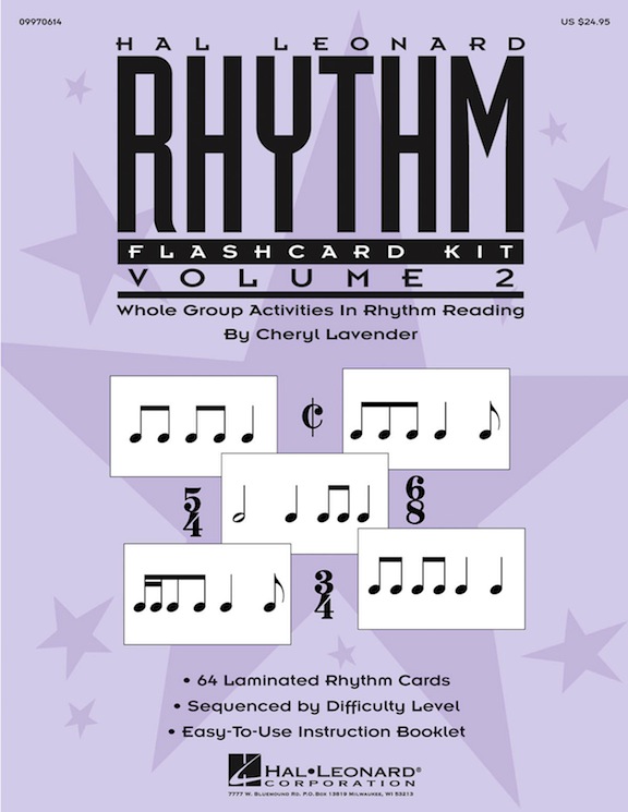 Hal Leonard's Rhythm Flashcard Kit: Volume 2<br>Cheryl Lavender