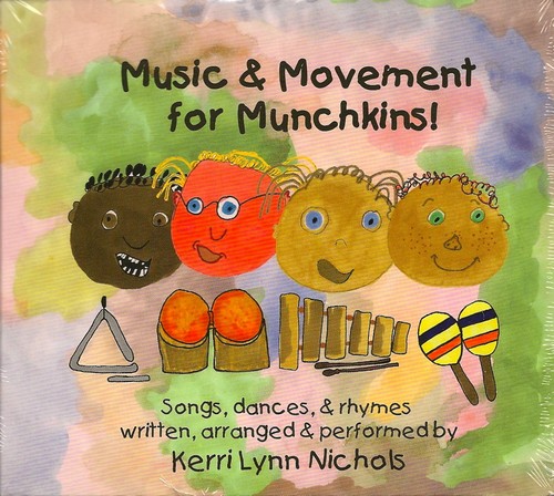 Music & Movement for Munchkins! double-CD <font size=3><A href=http://www.madrobinmusic.com/shop/category.asp?catid=114>Kerri Lynn Nichols</A></font>