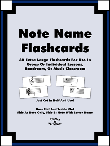 Note Name Flashcards
