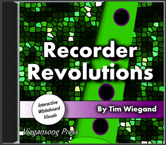 Recorder Revolutions<br>White Board Visuals CD-ROM<br>Tim Wiegand