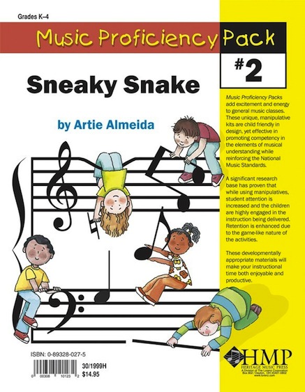 Music Proficiency Pack <!-- 02 -->#2 - Sneaky Snake<br>Artie Almeida