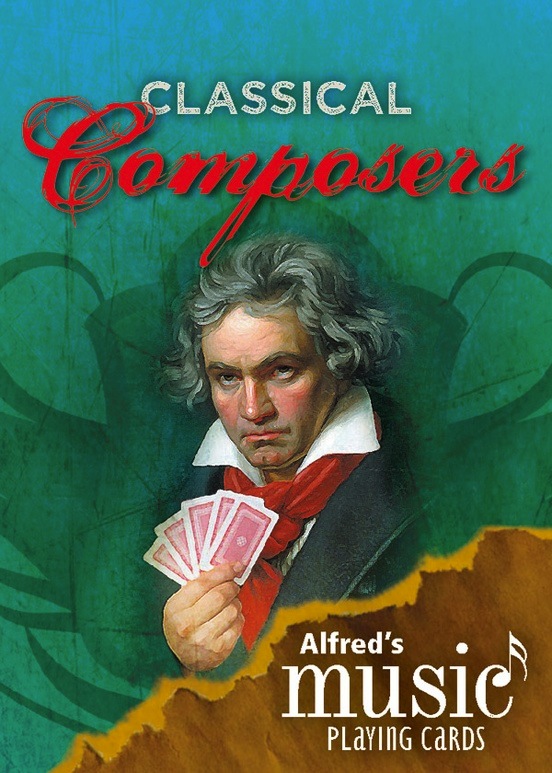 Alfred's Music Playing Cards: Classical Composers<br>Created by Karen Farnum Surmani and Andrew Surmani