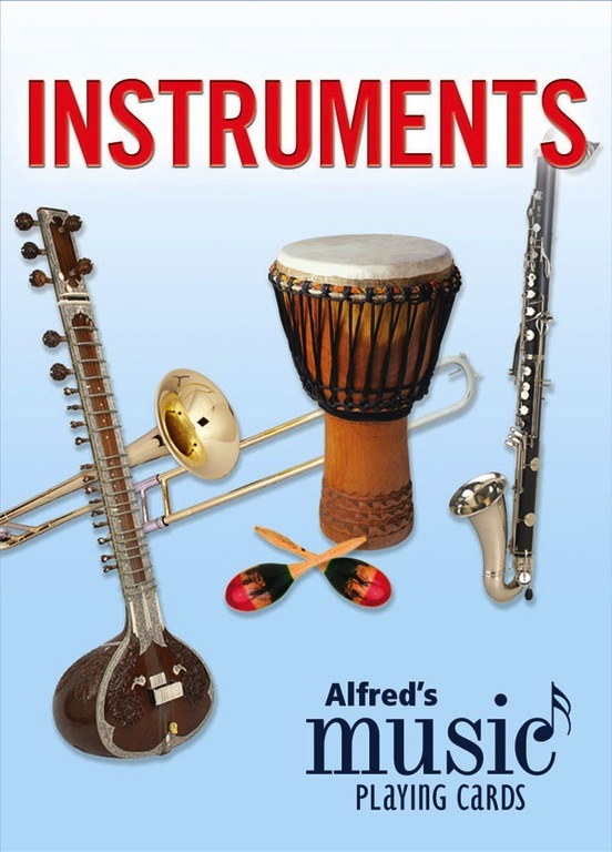 Alfred's Music Playing Cards: Instruments<br>Created by Karen Farnum Surmani and Andrew Surmani
