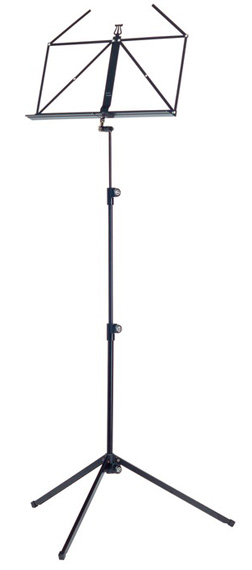 K&M Rainbow Music Stand<br>Black