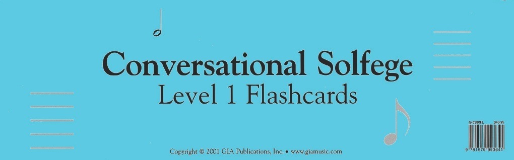Conversational Solfege, Level 1 - Flashcards<br>John Feierabend