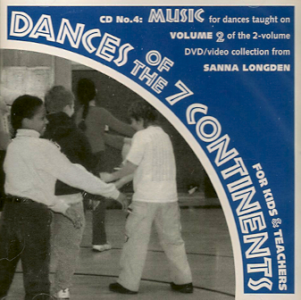 Dances of the Seven Continents:<br>Vol. 2 CD<br>Sanna Longden