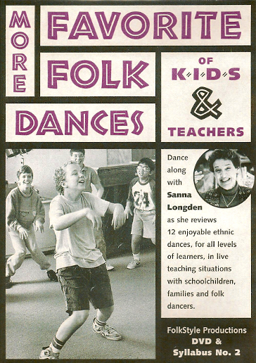 More Favorite Folk Dances for Kids and Teachers<BR>Sanna Longden