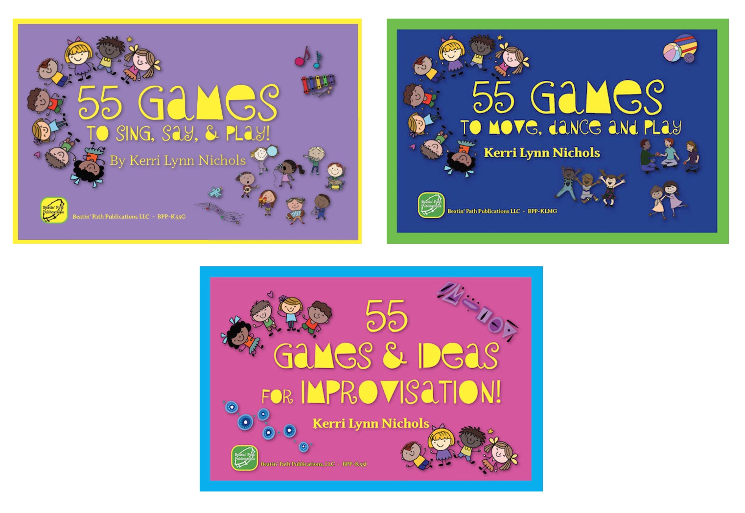   <!-- 1 -->55 Games Three-Volume Bundle<br>Kerri Lynn Nichols