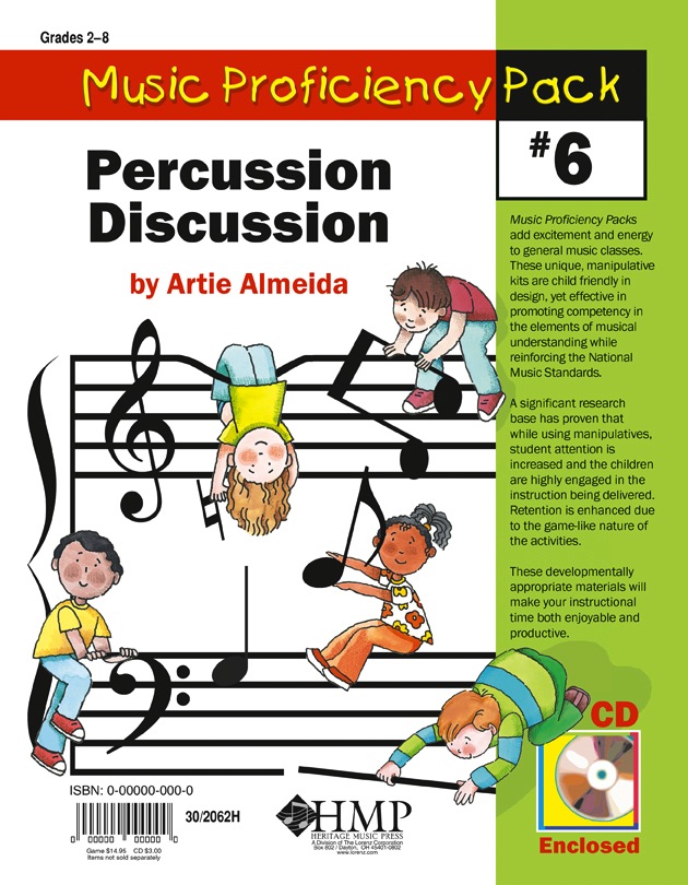 Music Proficiency Pack <!-- 06 -->#6 - Percussion Discussion<br>Artie Almeida