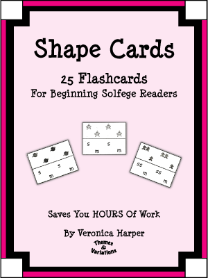 Shape Cards<br>Veronica Harper