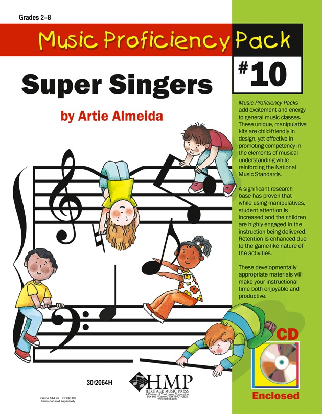   Music Proficiency Pack <!-- 10 -->#10 - Super Singers<br>Artie Almeida