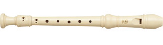 Yamaha    YRS 24B white soprano recorder