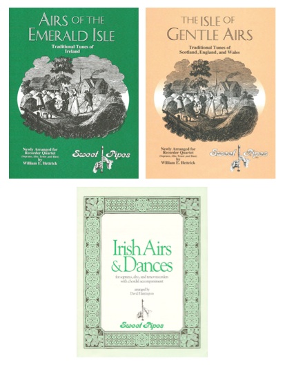 Traditional Airs and Dances for Recorder Ensemble Bundle