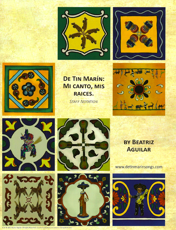 De Tn Marn: Mi canto, mis raices (standard notation)<br>Beatriz Aguilar