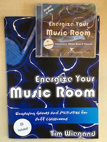   Energize Your Music Room Teacher's Edition and White Board Visuals Set<!-- 1 --><br>Tim Wiegand