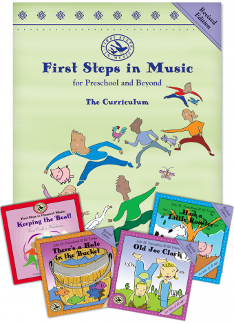 First Steps in Music for Preschool and Beyond<!-- 2 -->: Basic Package, Revised Edition<br>John Feierabend