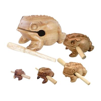 Frog Guiro Family <br>Five Frog Set