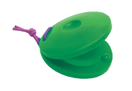 Hohner Plastic Castanet<br>Green