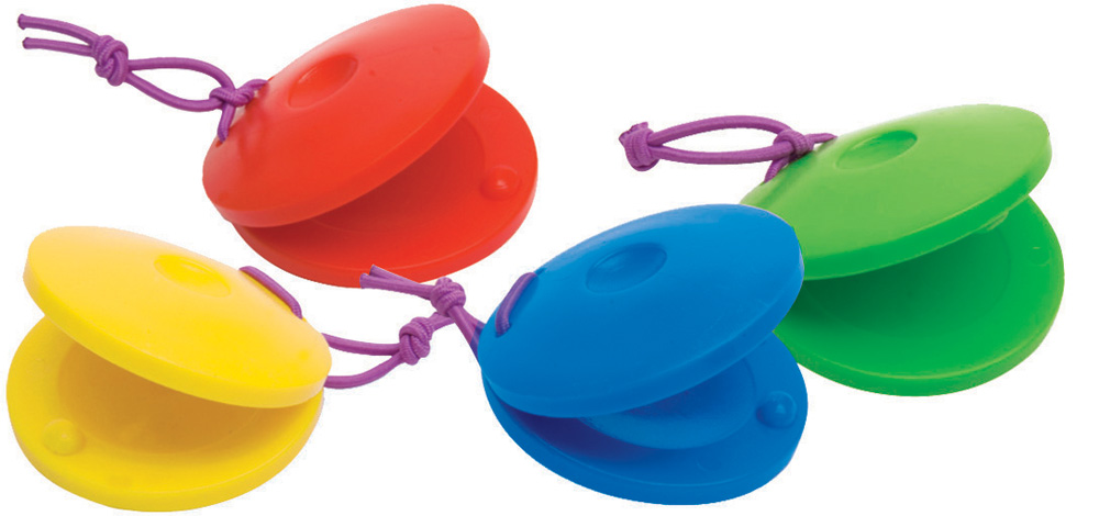 Hohner Plastic Castanets (set of 4)