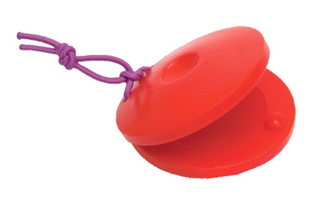 Hohner Plastic Castanet<br>Red