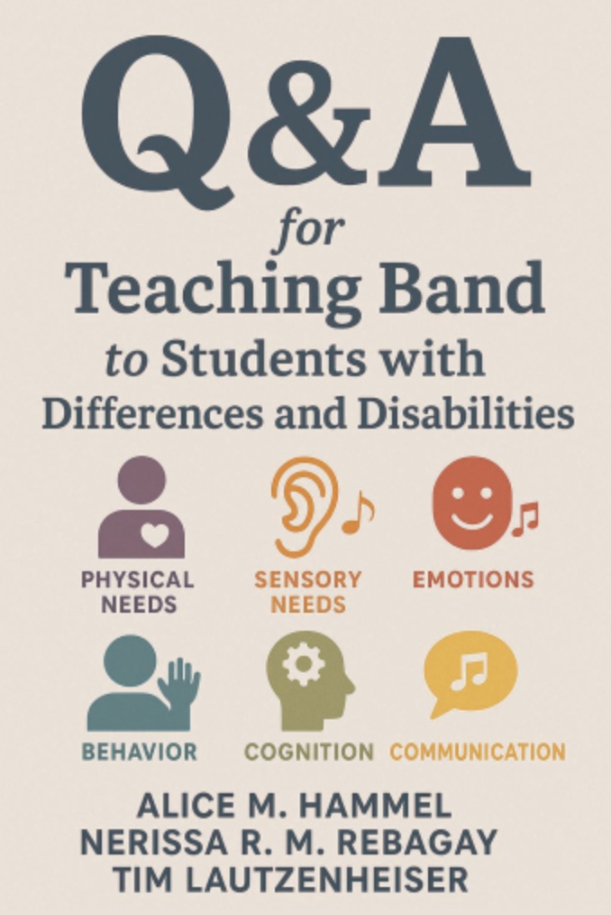   <!-- 1 -->Q&A for Teaching Band to Students with Differences and Disabilities<br>Alice Hammel, Nerissa Rebagay, and Tim Lautzenheiser