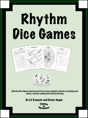Rhythm Dice Games<br>Lil Traquair and Denise Gagn