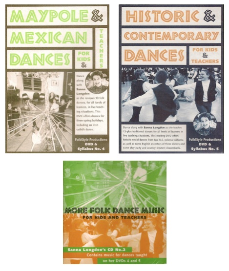 <i>Maypole and Mexican Dances</i> and <i>Historic and Contemporary Dances</i> Bundle<br>Sanna Longden