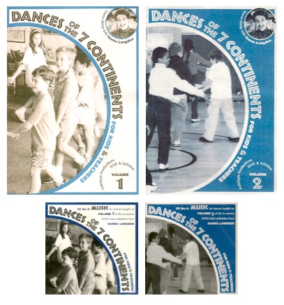 <i>Dances of the Seven Continents: <br>Vol. 1 and 2</i> Bundle<br>Sanna Longden