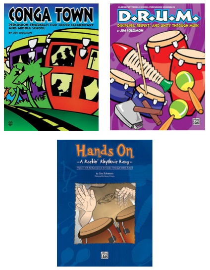 <i>Conga Town</i>, <i>D.R.U.M.</i>, and <i>Hands On</i> Bundle<br>Jim Solomon