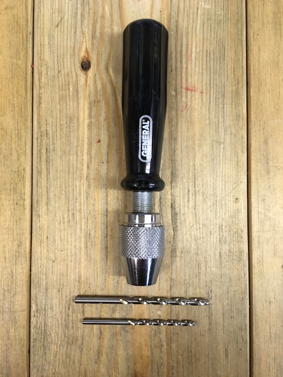Pin Vise with #18/#30 Drill Bits