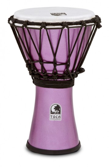 Toca Freestyle Colorsound 7 Djembes, Metallic<!-- 7 --> Violet