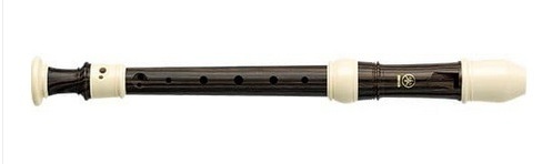 Yamaha    YRS 314B ebony finish soprano recorder